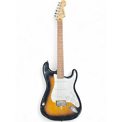 Used Squier Bullet Stratocaster 2 Color Sunburst Solid Body Electric Guitar