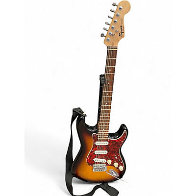Used Squier Bullet Stratocaster 2 Color Sunburst Solid Body Electric Guitar