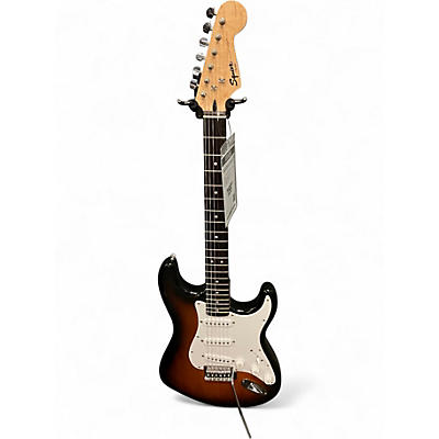 Used Squier Bullet Stratocaster 2 Tone Sunburst Solid Body Electric Guitar