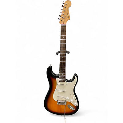 Used Squier Bullet Stratocaster 2 Tone Sunburst Solid Body Electric Guitar