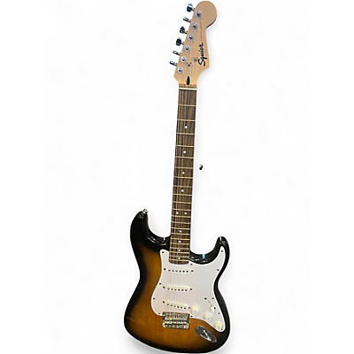 Used Squier Bullet Stratocaster 2 Tone Sunburst Solid Body Electric Guitar