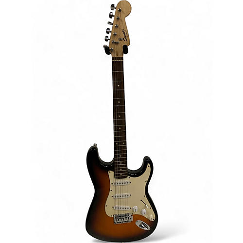 Squier Used Squier Bullet Stratocaster 3 Color Sunburst Solid Body Electric Guitar 3 Color Sunburst