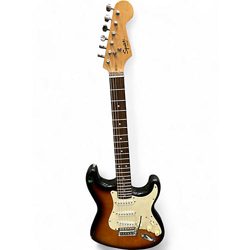 Squier Used Squier Bullet Stratocaster 3 Color Sunburst Solid Body Electric Guitar 3 Color Sunburst