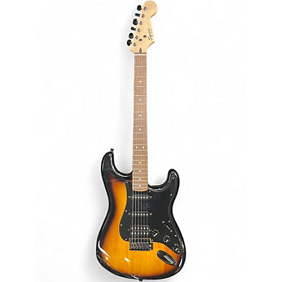 Used Squier Bullet Stratocaster 3 Tone Sunburst Solid Body Electric Guitar