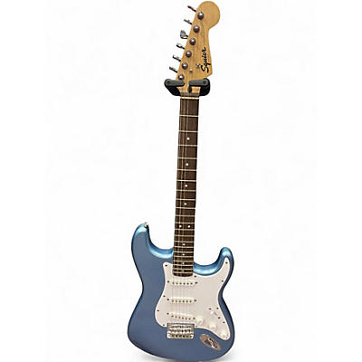 Used Squier Bullet Stratocaster BLUE Solid Body Electric Guitar