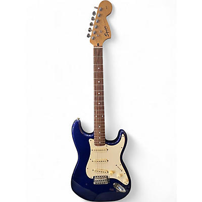 Used Squier Bullet Stratocaster BLUE Solid Body Electric Guitar