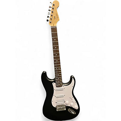 Used Squier Bullet Stratocaster Black Chrome Solid Body Electric Guitar