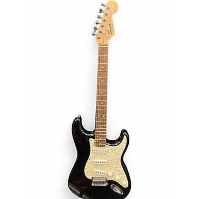 Used Squier Bullet Stratocaster Black Solid Body Electric Guitar