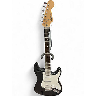 Used Squier Bullet Stratocaster Black Solid Body Electric Guitar