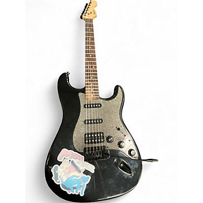 Used Squier Bullet Stratocaster Black Solid Body Electric Guitar