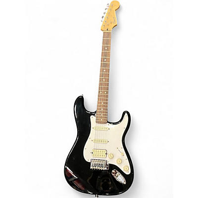 Used Squier Bullet Stratocaster Black Solid Body Electric Guitar