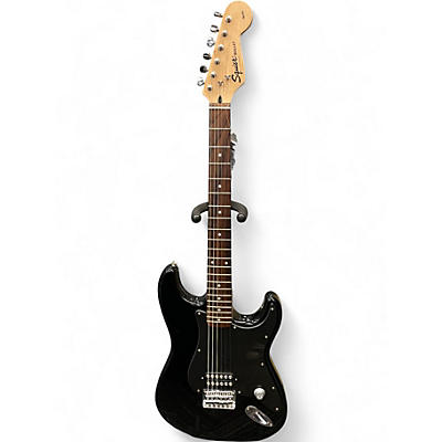 Used Squier Bullet Stratocaster Black Solid Body Electric Guitar
