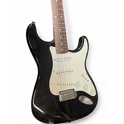 Used Squier Bullet Stratocaster Black Solid Body Electric Guitar
