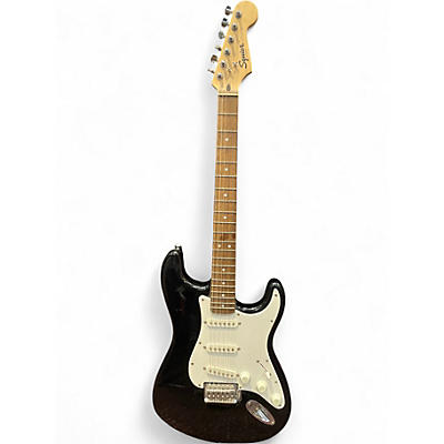 Used Squier Bullet Stratocaster Black Solid Body Electric Guitar