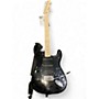 Used Squier Bullet Stratocaster Black Solid Body Electric Guitar Black