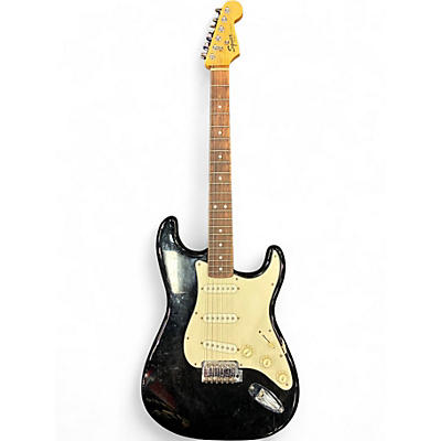 Used Squier Bullet Stratocaster Black Solid Body Electric Guitar