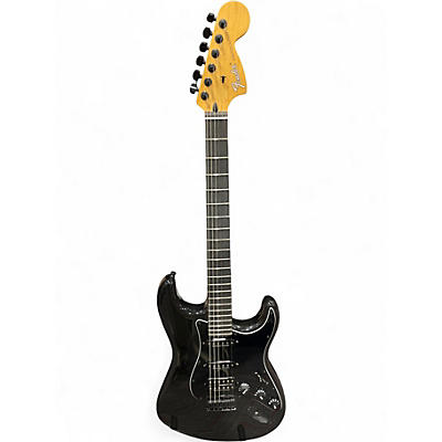 Used Squier Bullet Stratocaster Black Solid Body Electric Guitar