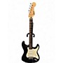 Used Squier Bullet Stratocaster Black Solid Body Electric Guitar Black