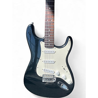 Used Squier Bullet Stratocaster Black Solid Body Electric Guitar
