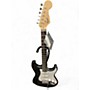 Used Squier Bullet Stratocaster Black and White Solid Body Electric Guitar Black and White