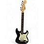 Used Squier Bullet Stratocaster Black and White Solid Body Electric Guitar Black and White