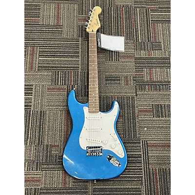 Used Squier Bullet Stratocaster Blue Solid Body Electric Guitar