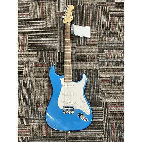 Used Squier Bullet Stratocaster Blue Solid Body Electric Guitar Blue