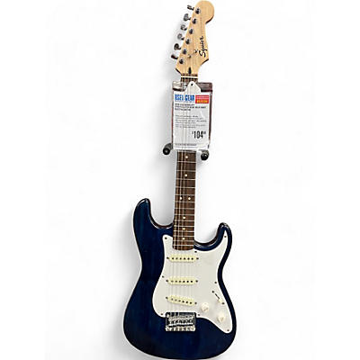 Used Squier Bullet Stratocaster Blue Solid Body Electric Guitar