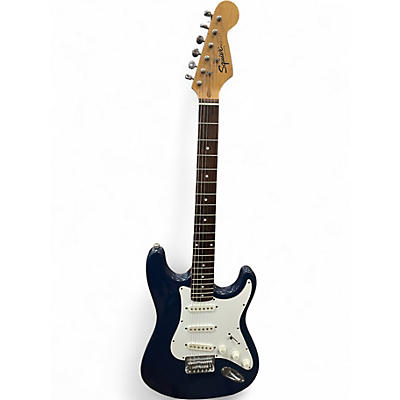 Used Squier Bullet Stratocaster Blue Solid Body Electric Guitar