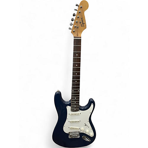 Used Squier Bullet Stratocaster Blue Solid Body Electric Guitar