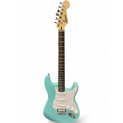 Used Squier Bullet Stratocaster Blue Solid Body Electric Guitar