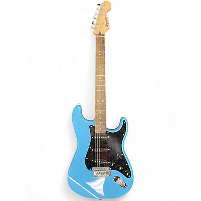 Used Squier Bullet Stratocaster Blue Solid Body Electric Guitar