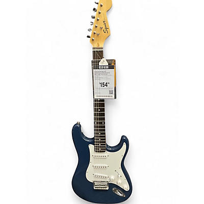 Used Squier Bullet Stratocaster Blue Solid Body Electric Guitar
