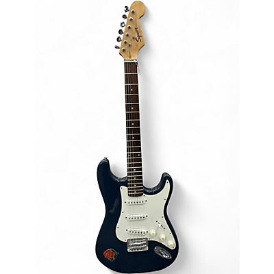 Used Squier Bullet Stratocaster Blue Solid Body Electric Guitar