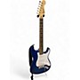 Used Squier Bullet Stratocaster Blue Solid Body Electric Guitar Blue