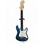 Used Squier Bullet Stratocaster Blue Solid Body Electric Guitar Blue