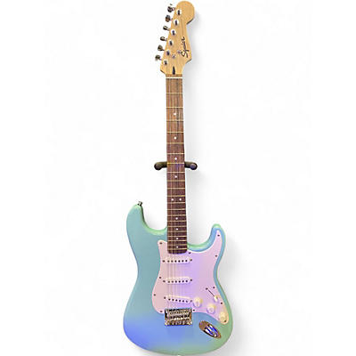 Used Squier Bullet Stratocaster Daphne Blue Solid Body Electric Guitar