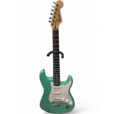 Squier Used Squier Bullet Stratocaster Green Solid Body Electric Guitar