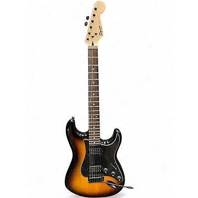 Used Squier Bullet Stratocaster HH 2 Tone Sunburst Solid Body Electric Guitar