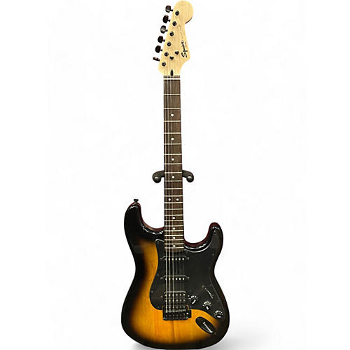 Squier Used Squier Bullet Stratocaster HSS 2 Tone Sunburst Solid Body Electric Guitar 2 Tone Sunburst