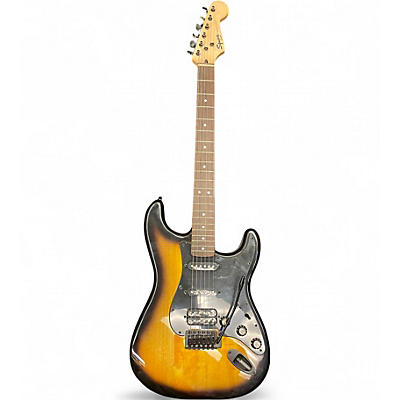 Used Squier Bullet Stratocaster HSS 2 Tone Sunburst Solid Body Electric Guitar