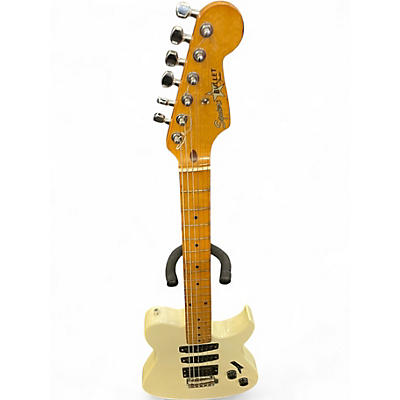 Used Squier Bullet Stratocaster HSS Antique White Solid Body Electric Guitar