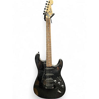 Used Squier Bullet Stratocaster HSS Black Solid Body Electric Guitar
