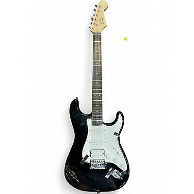 Used Squier Bullet Stratocaster HSS Black Solid Body Electric Guitar
