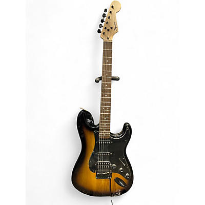 Used Squier Bullet Stratocaster HSS SUNBURST Solid Body Electric Guitar