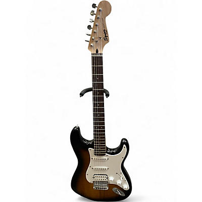 Used Squier Bullet Stratocaster HSS Tobacco Burst Solid Body Electric Guitar