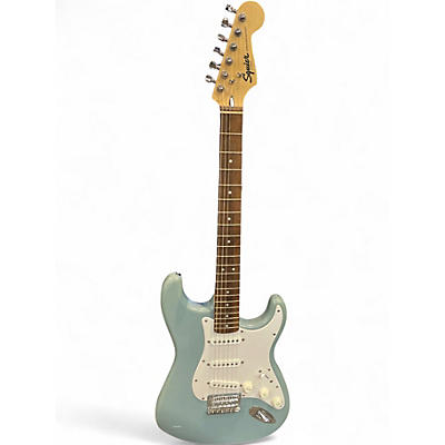 Used Squier Bullet Stratocaster Hardtail Ice Blue Metallic Solid Body Electric Guitar