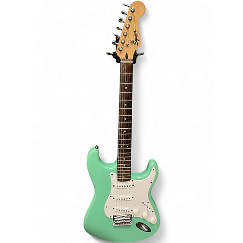 Used Squier Bullet Stratocaster Hardtail Seafoam Green Solid Body Electric Guitar Seafoam Green