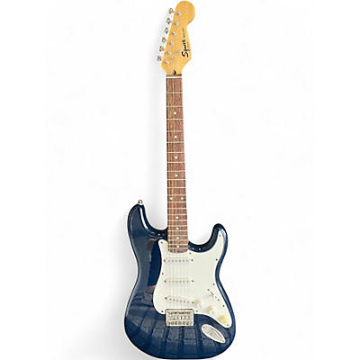 Used Squier Bullet Stratocaster Hardtail cobalt blue Solid Body Electric Guitar