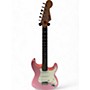 Used Squier Used Squier Bullet Stratocaster Pink Solid Body Electric Guitar Pink